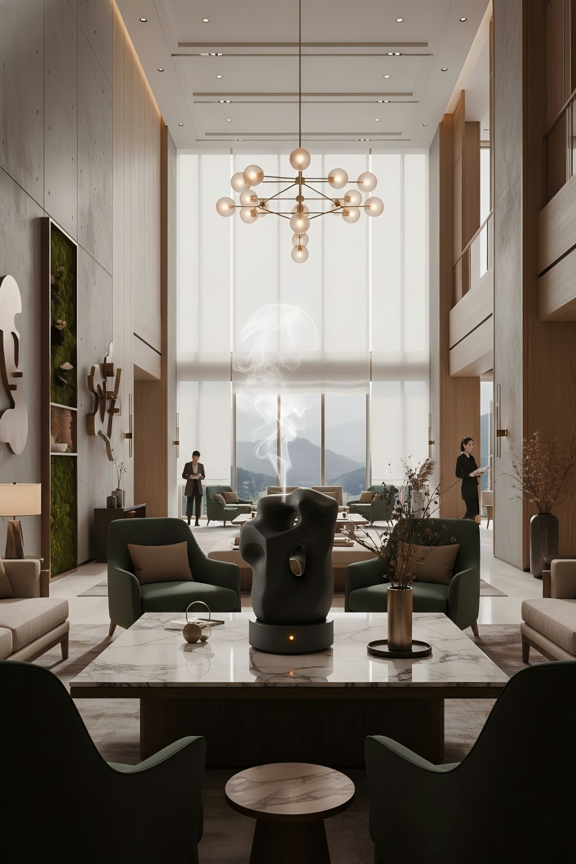 GAVSAI · AI Adaptive 4-Chamber Scenting System