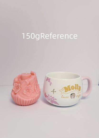 Night Sakura Whisper | Large Sculptural Scented Candle 150g GAVSAI