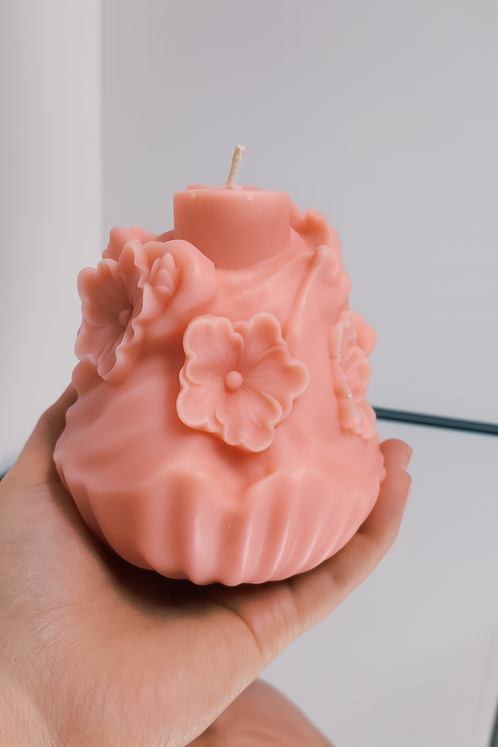 Night Sakura Whisper | Large Sculptural Scented Candle 530g GAVSAI