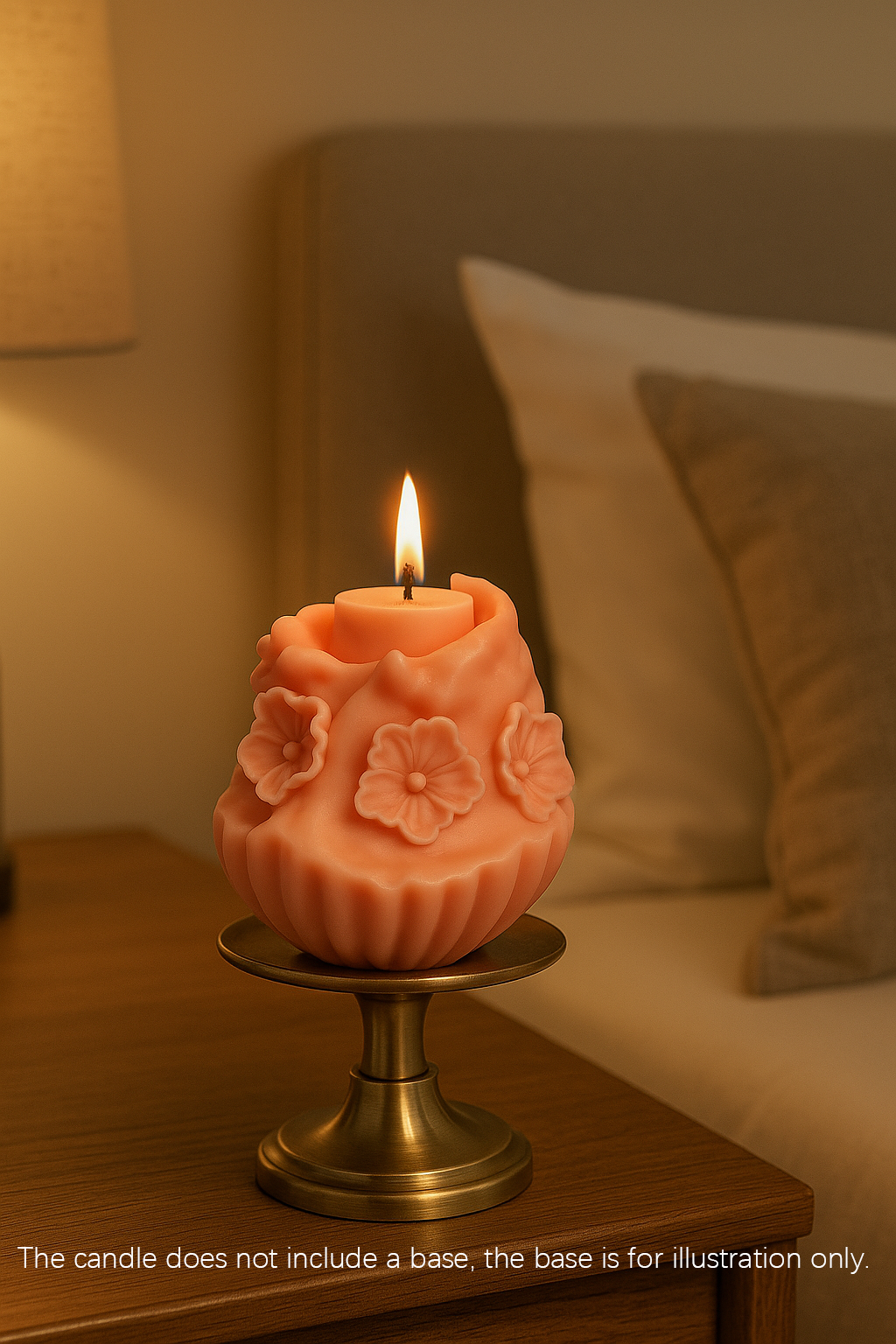 Night Sakura Whisper | Large Sculptural Scented Candle 530g GAVSAI