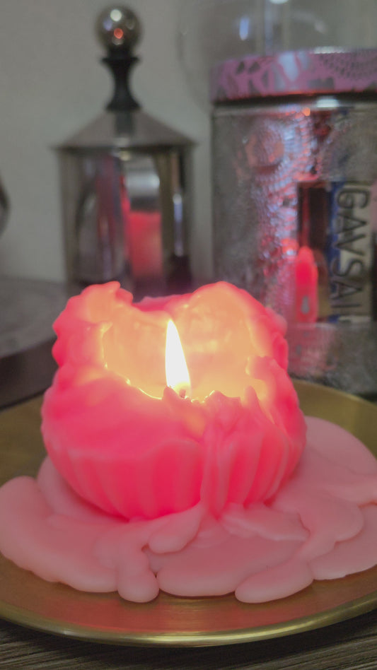 Night Sakura Whisper | Large Sculptural Scented Candle 530g GAVSAI